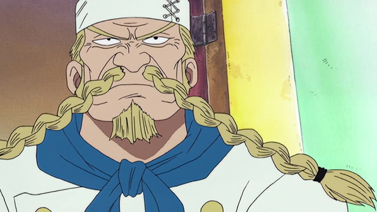 Zeff from One Piece anime