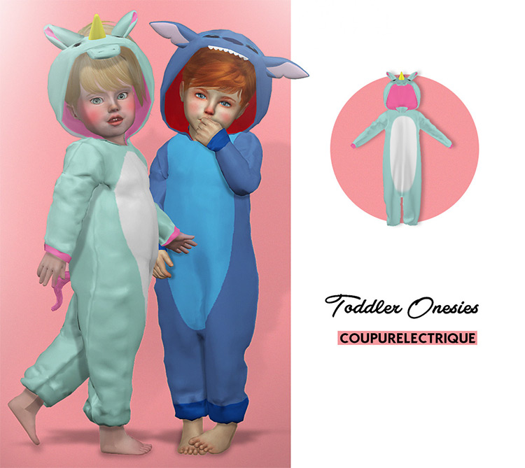 Best Sims 4 Onesies For Kids   Toddlers  Free CC    FandomSpot - 59