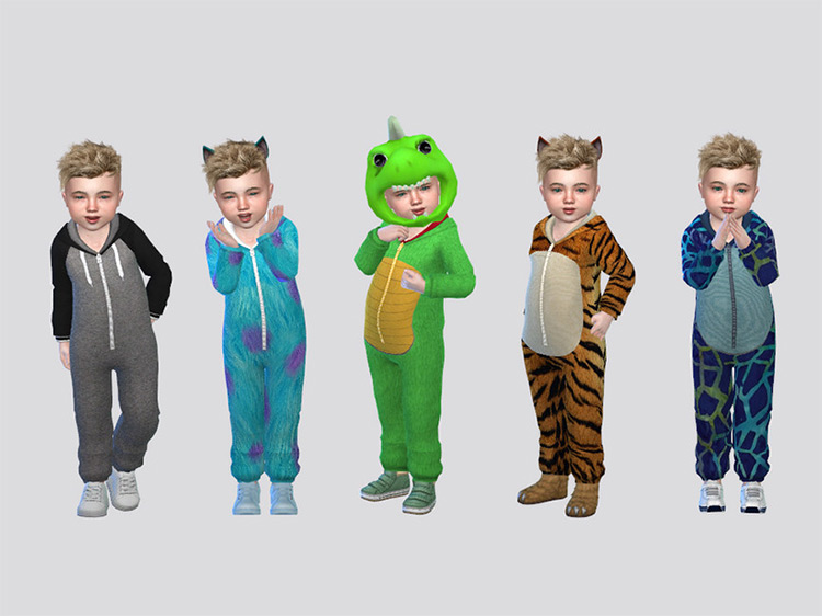 Best Sims 4 Onesies For Kids   Toddlers  Free CC    FandomSpot - 89