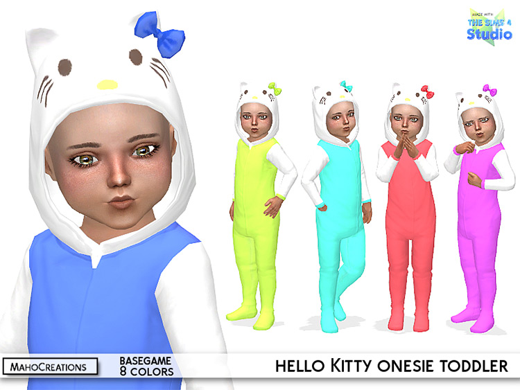 Best Sims 4 Onesies For Kids   Toddlers  Free CC    FandomSpot - 74