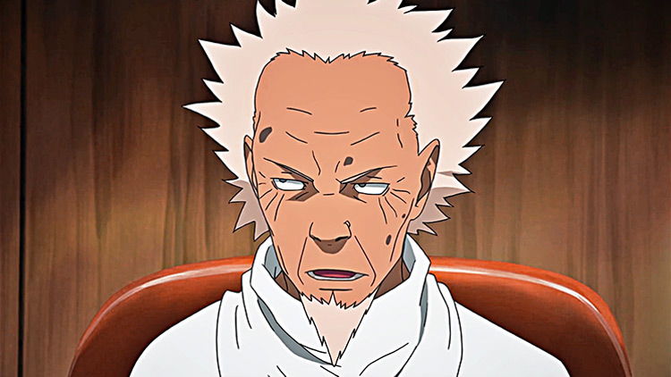 Hiruzen Sarutobi from Naruto Anime