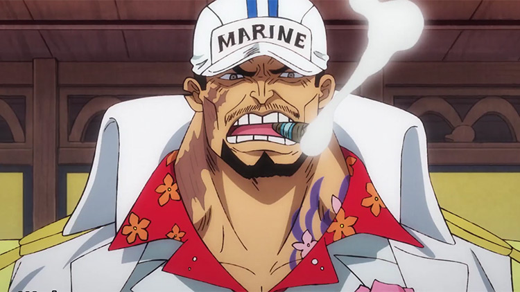 Akainu from One Piece anime