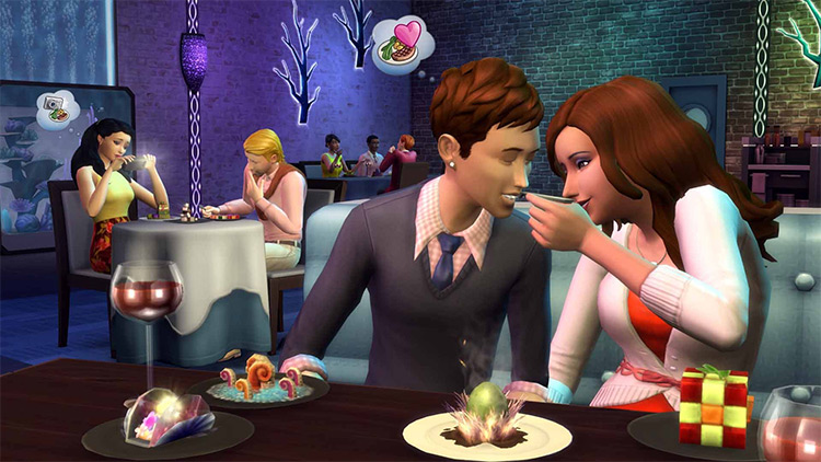 Dine Out Sims 4 GP