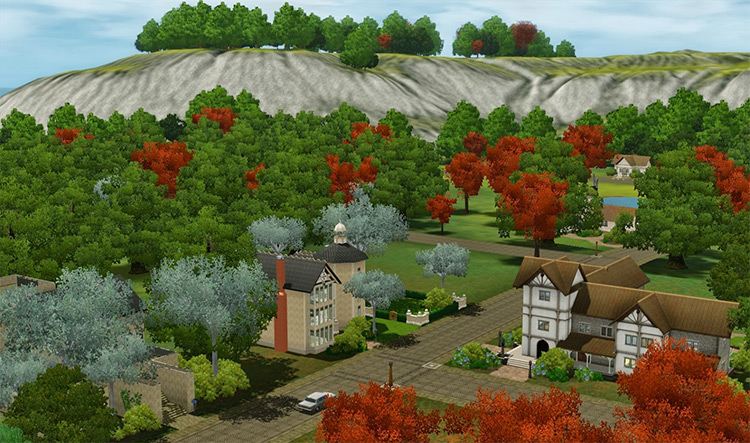Dragon Valley in Sims 3