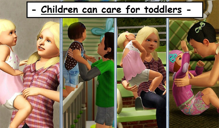 sims 4 child relationship mod