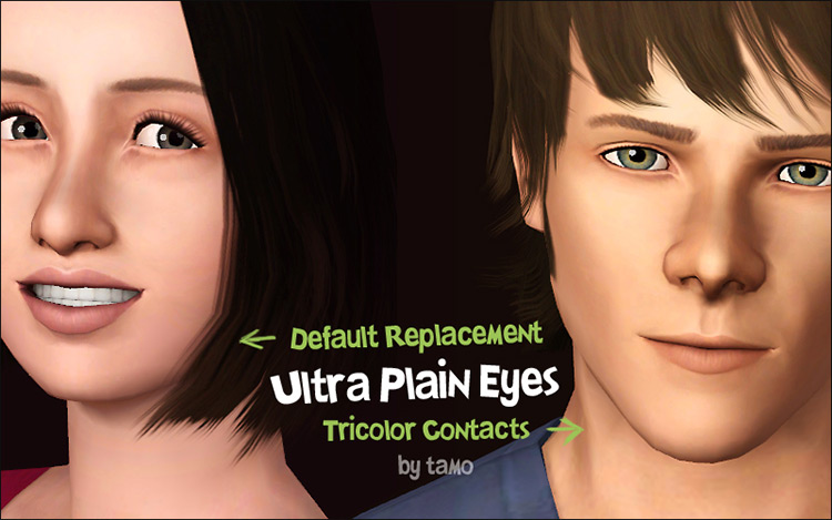 Ultra-Plain Eyes Sims 3