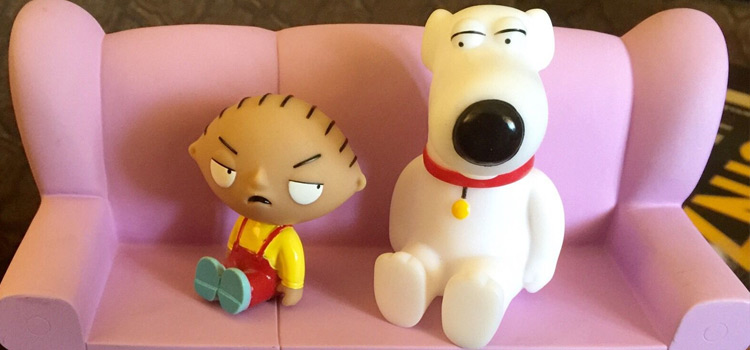 Stewie Brian TV Talkers toy