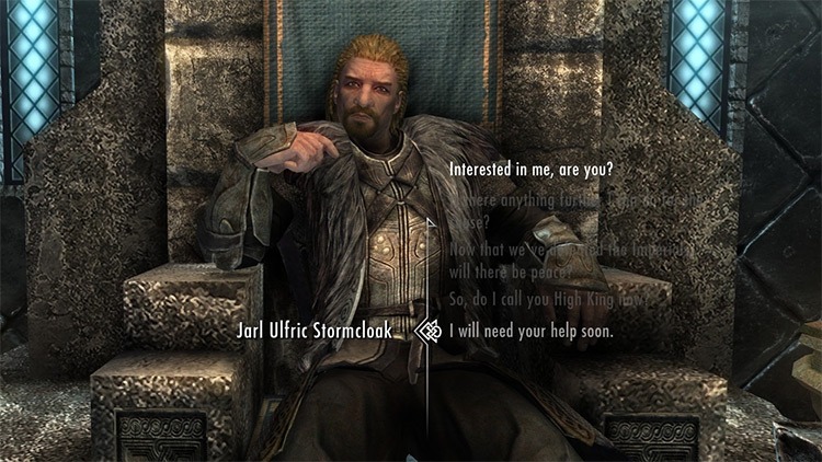 Obedient Ulfric / Skyrim mod