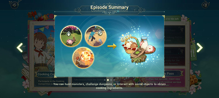 Cooking Competition Event / Ni no Kuni: Cross Worlds