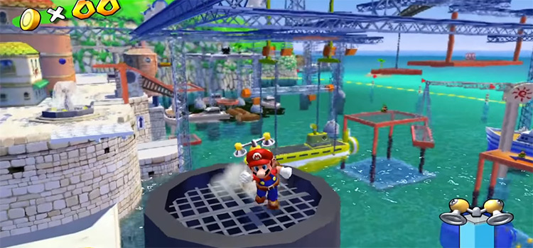 Super Mario Sunshine (2002) gameplay
