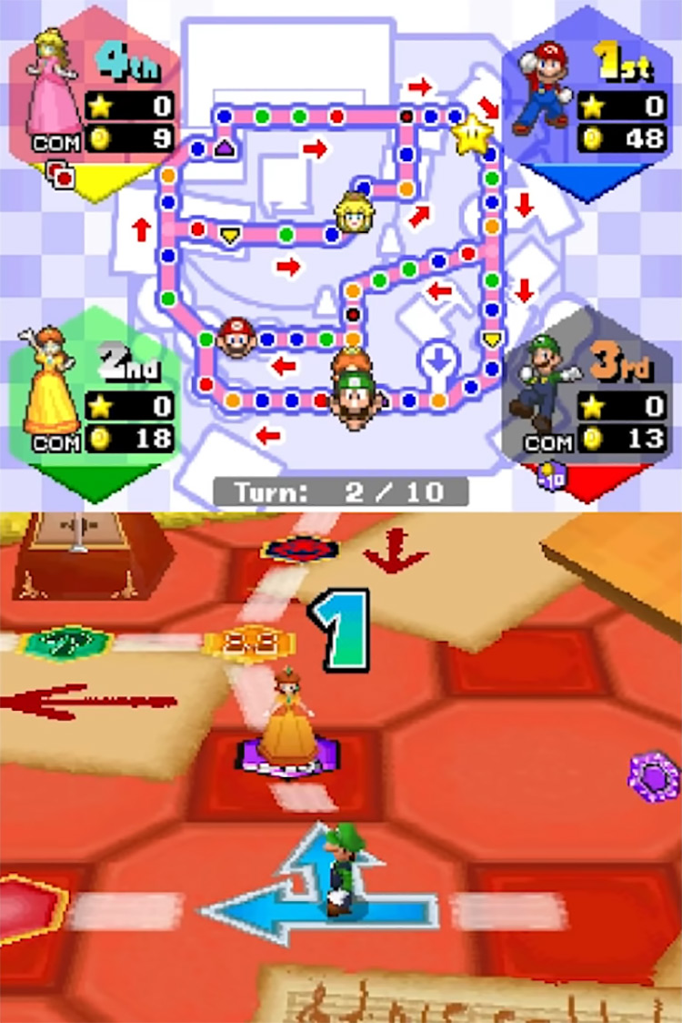 Mario Party DS (2007) game screenshot