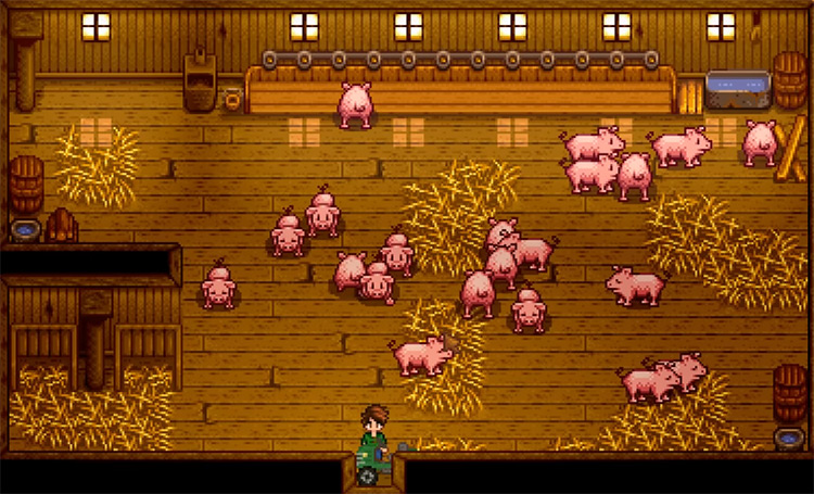 Raise Pigs & Golden Chickens Stardew Valley screenshot