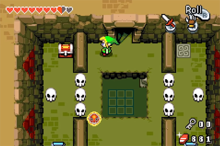 The Legend of Zelda: The Minish Cap (2005) gameplay screenshot