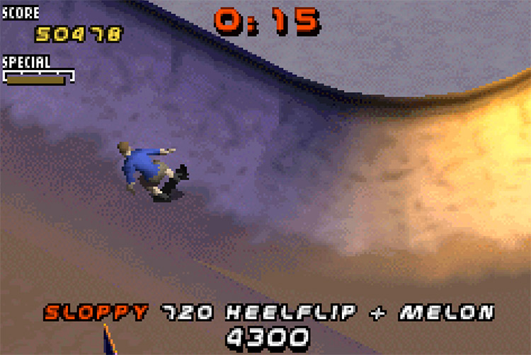 Tony Hawk's Pro Skater 2 (2001) GBA gameplay