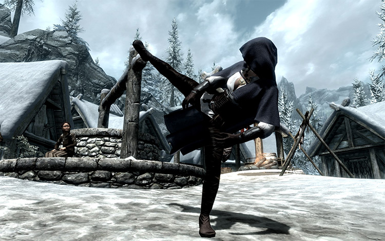 Unarmed Warfare – New Animations for Hand-to-Hand Combat / Skyrim mod