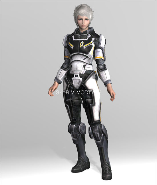 ME3 Cerberus Armor (LE) / Skyrim mod