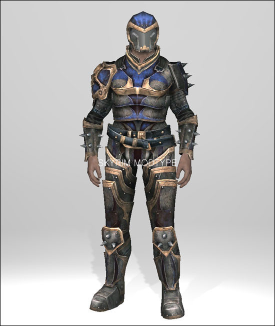 ME3 Reckoner Knight Armor (LE) / Skyrim mod