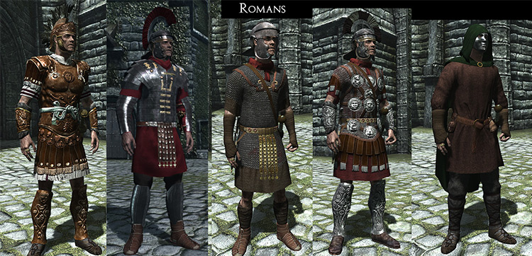 Historical Revival: The Roman Era / Skyrim mod