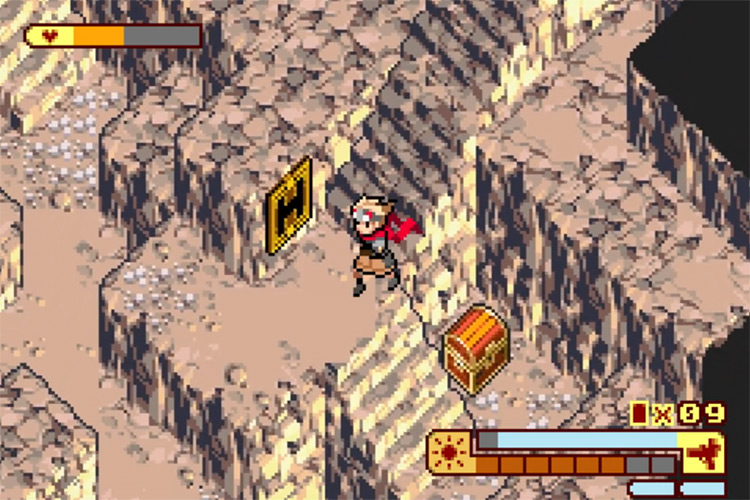Boktai: The Sun is in Your Hand (2003) gameplay screenshot
