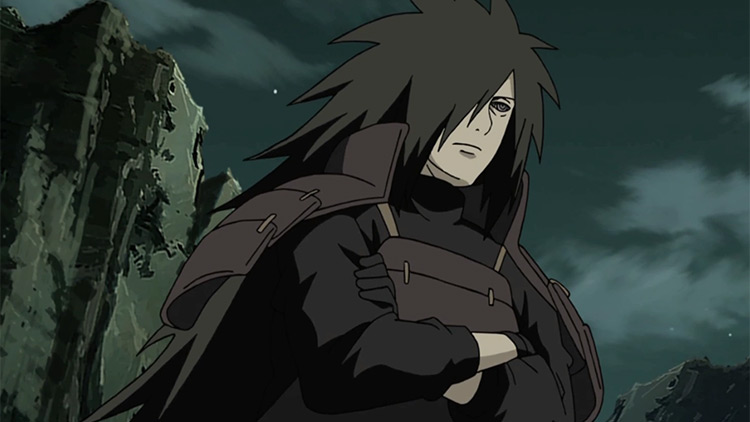 Madara Uchiha in Naruto anime screenshot