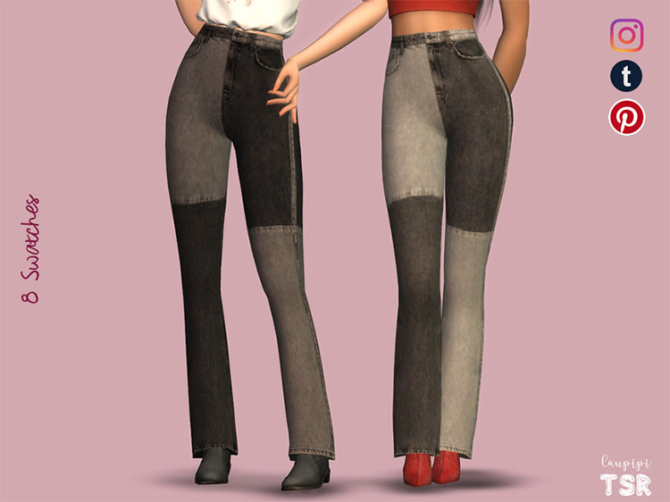 Sims 4 Alpha CC Jeans  Guys   Girls    FandomSpot - 50