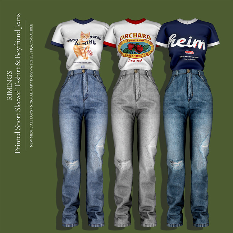 Sims 4 Alpha CC Jeans  Guys   Girls    FandomSpot - 57