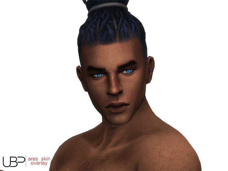 Ares Male Skin Overlay (Alpha) / Sims 4 CC