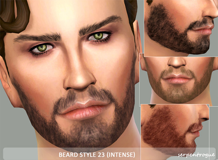 Beard Style 23 / Sims 4 CC