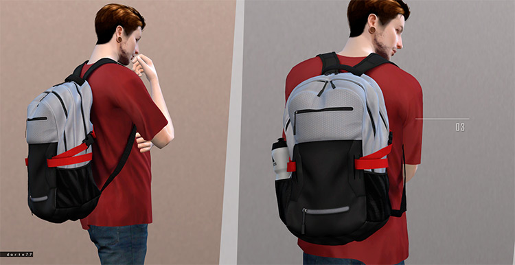 May 2022 Pack with Backpacks / Sims 4 CC