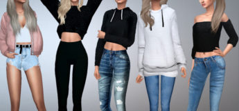 Immortalsims Female Styles in Alpha CC (The Sims 4)