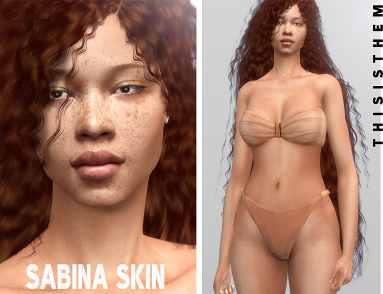Sabina Skin / Sims 4 CC