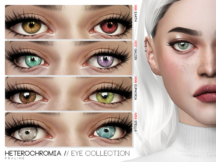 Heterochromia / Sims 4 CC