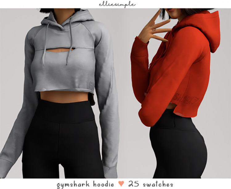 Gymshark Hoodie / Sims 4 CC