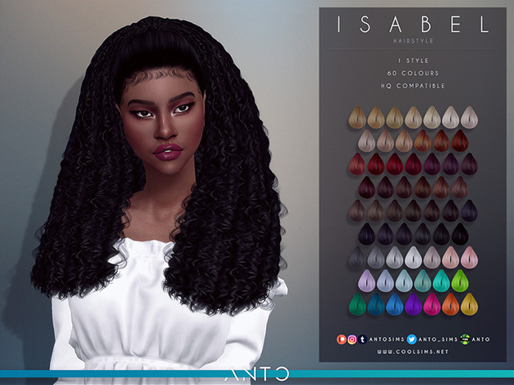 Isabel / Sims 4 CC