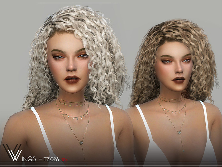 Best Alpha Cc Curly Hair For The Sims 4 Guys Girls Fandomspot