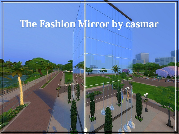 The Fashion Mirror / Sims 4 Lot