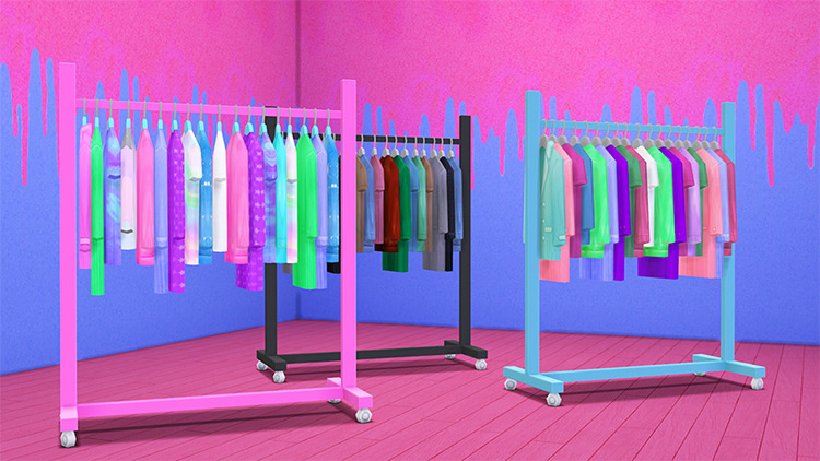 TS3 Clothing Rack Converted / Sims 4 CC
