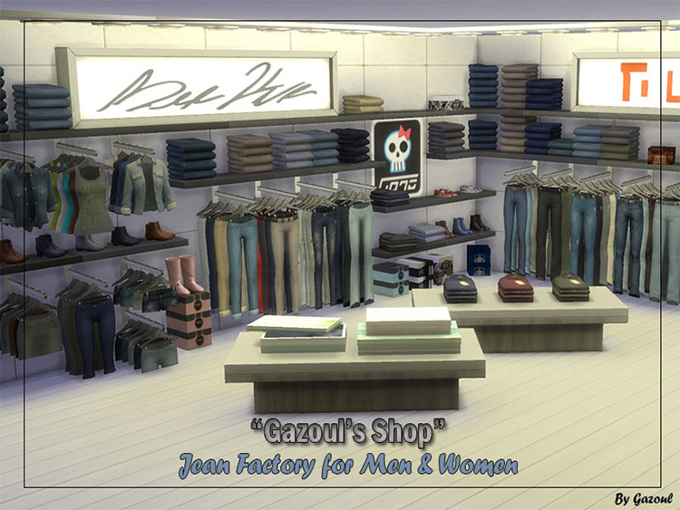 Sims 4 Shopping Mall CC  Clutter    Lots  All Free    - 20