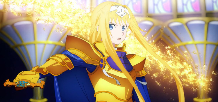 Alice Zuberg Knight in SAO Alicization