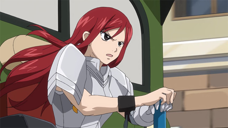 Erza Scarlet Fairy Tail anime screenshot