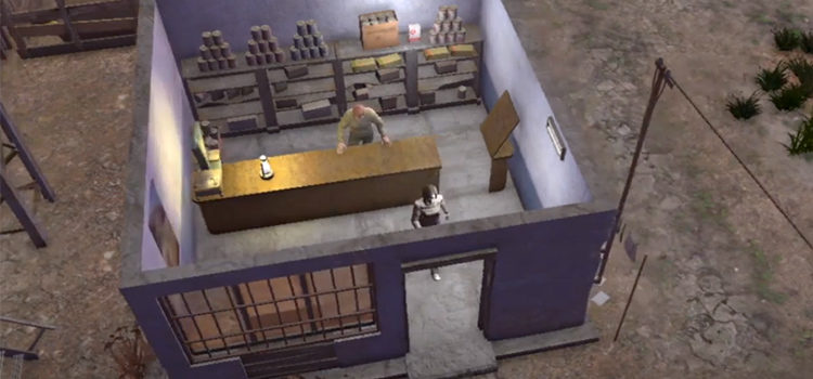 Gameplay from Atom RPG - HD screenshot
