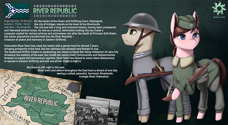 War Hearts of Iron 4 Mod'da Equestria