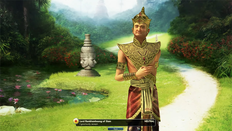 Siam - Ramkhamhaeng in Civilization 5