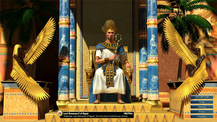 Egypten - Ramesses II -ledare i civilisation 5