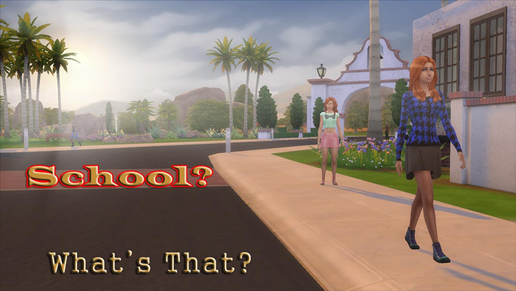 sims 4 go to school mod download free