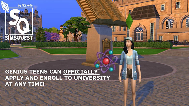 sims 4 go to school mod download free