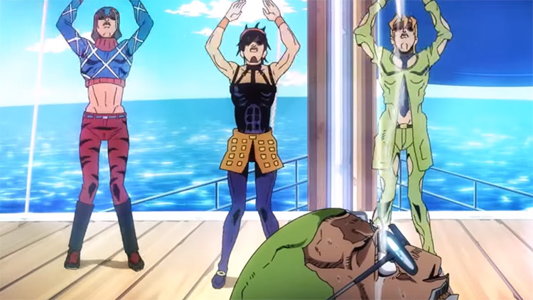 The Torture Dance from JoJo's Bizarre Adventure anime