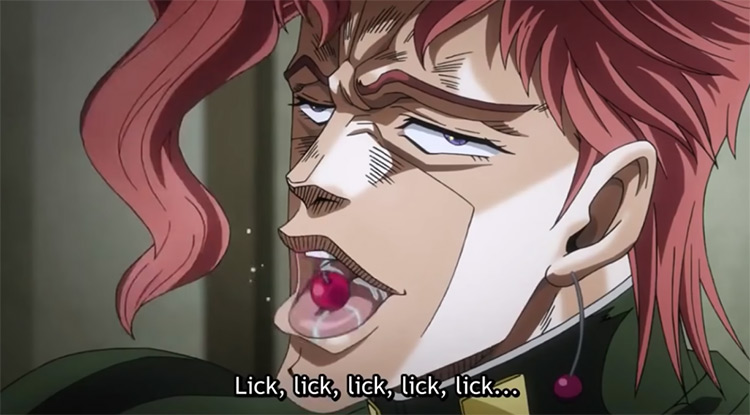 Kakyoin’s slimy twin JoJo's Bizarre Adventure anime