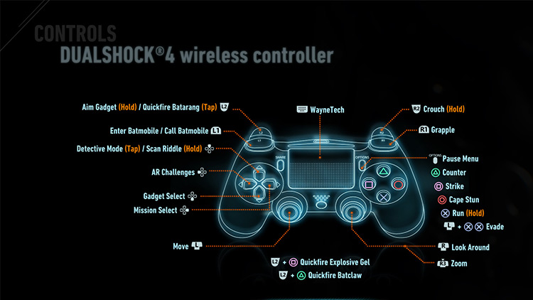 Batman: Arkham Knight Free Roam Mod Menu PS4 PKG Port