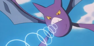 Crobat supersonic in the Pokemon Anime